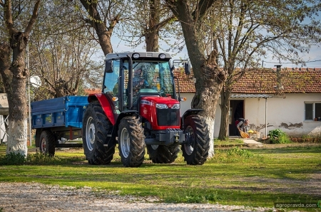 В Киеве состоялась европейская премьера тракторов Massey Ferguson