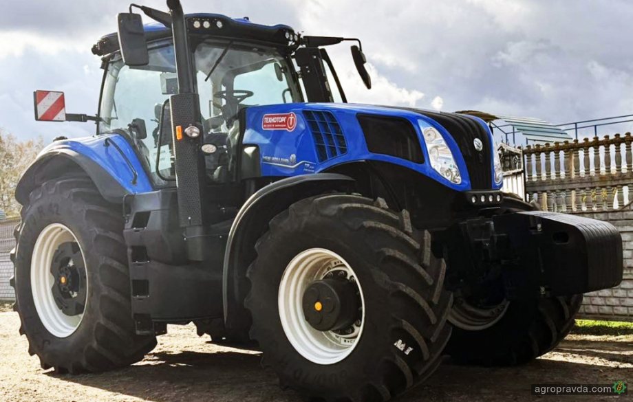 Новий трактор New Holland T8.415 Genesis вже відвантажено на Київщину