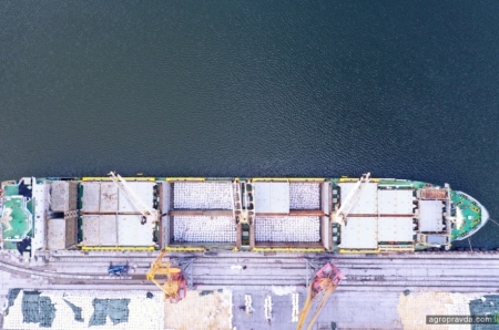 Впервые за 5 лет, порт «Ника-Тера» возобновил перевалку азотных удобрений