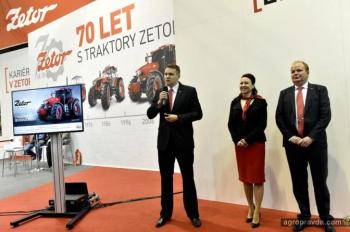 Zetor представил новый трактор Forterra CL