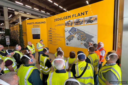 Аграрії-клієнти ТЕХНОТОРГ відвідали завод New Holland у Бельгії