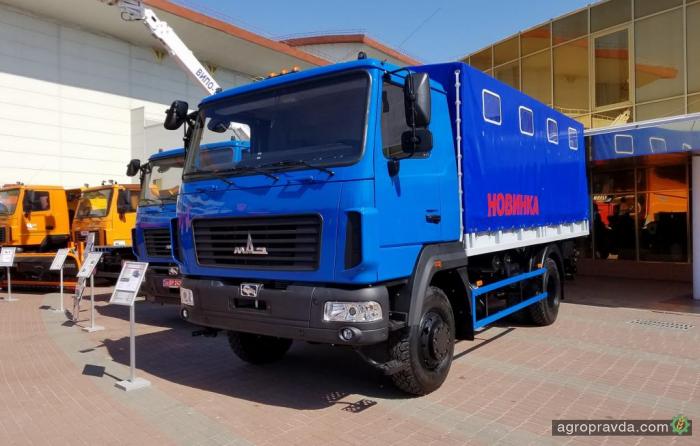 МАЗ представил в Украине легкий полноприводный грузовик
