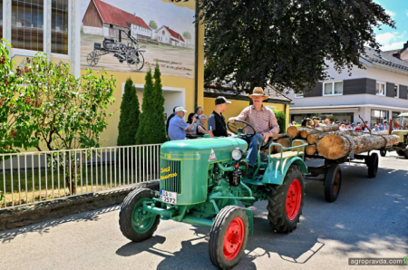 Як пройшла одна з найбільших зустічей 500 історичних тракторів Fendt Dieselross