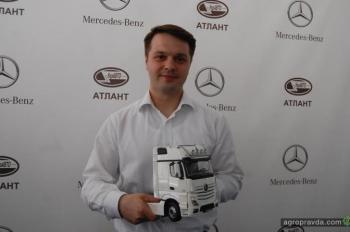 Украинские компании активно обновляют парк грузовиками Mercedes-Benz