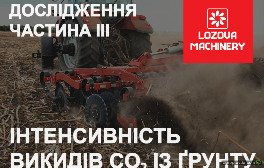 Lozova Machinery досліджували інтенсивність викидів CO₂ із ґрунту в Миколаївській обл