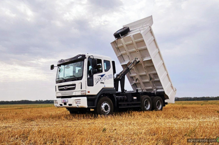 В Україну прибуде партія доступних аграрних самоскидів Daewoo Novus 6х4