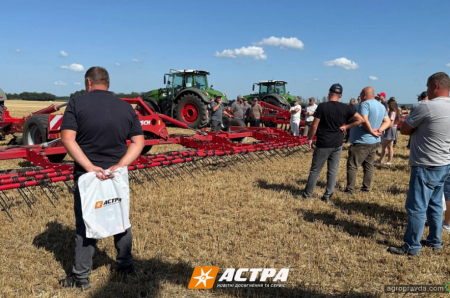 Як працює техніка HORSCH: демонстрація з Дня поля у Вінницькій області