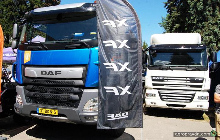 Новая спецверсия тягача DAF будет вывозить урожай с украинских полей