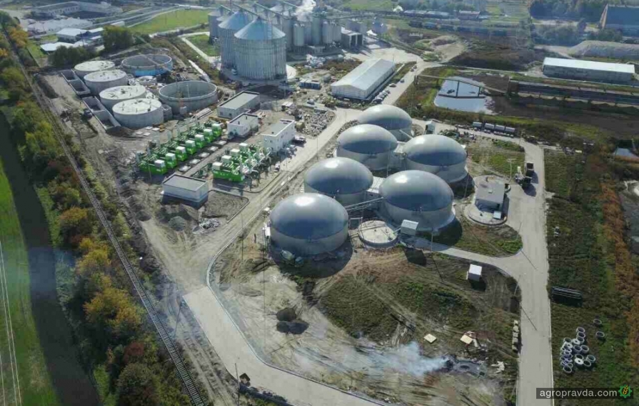 В Украине на полную мощность заработала крупнейшая в мире биогазовая станция
