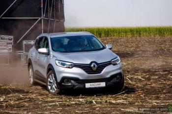 Автомобили Renault покоряют поля Украины 
