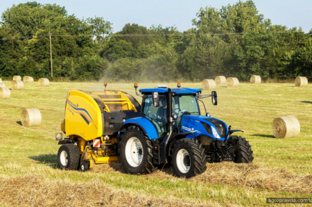 Нові рулонні прес-підбирачі New Holland Roll-Belt™ PLUS