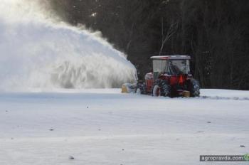 Как зимуют тракторы. Фото