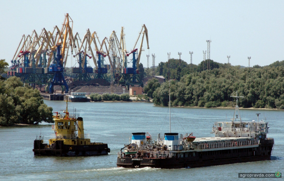 Обсяги експорту зерна через Дунай можуть сягнути 30–35 млн т на рік