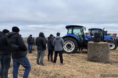 На Харківщині в грудні пройшов День поля New Holland
