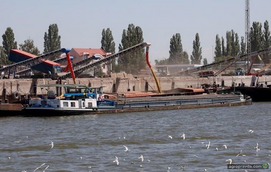 Дунайські порти у липні обробили понад 2 млн тонн агропродукції