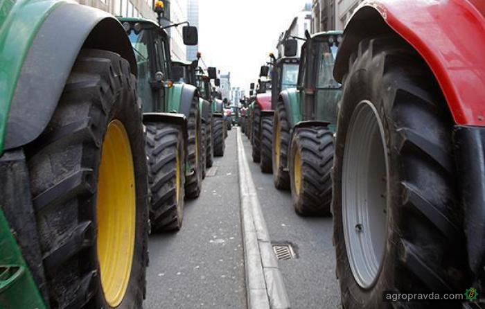 Фермеры выведут тракторы на улицы Брюсселя
