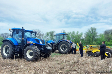 Трактори New Holland продовжують вражати під час демонстрацій