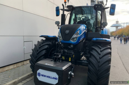 New Holland продемонстрував нову генерацію метанових тракторів