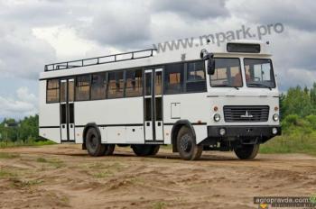 МАЗ разработал внедорожный автобус специально для села