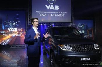 Обновленный УАЗ ПАТРИОТ представят в Украине в ноябре
