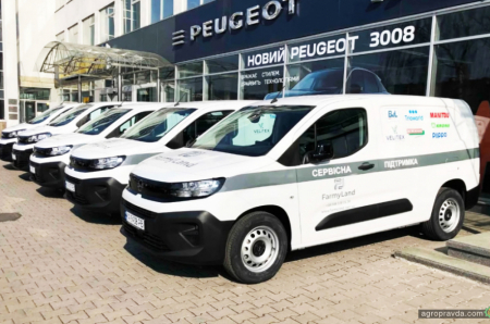 Ще одна аграрна компанія закупила 5 нових автомобілів Peugeot для сервісної служби