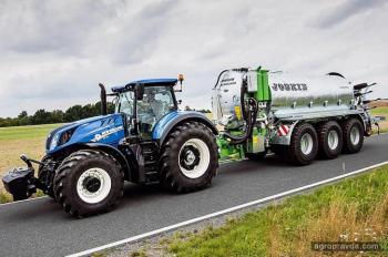 New Holland сделал прорыв в 300-сильных тракторах