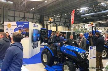 Тракторы Solis представили на крупнейшей выставке Британии