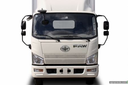 В Украине стартовало производство нового грузового фургона на шасси FAW