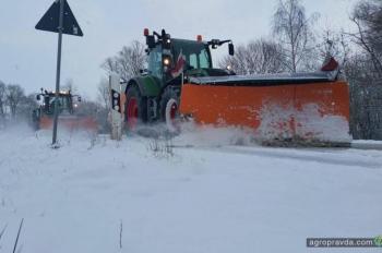 Что делают трактора Fendt зимой. Фото