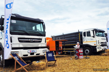 Яку техніку Daewoo Trucks для агросектору було представлено на Черкащині