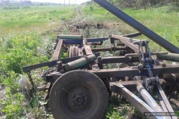В Луганской области подорвался трактор