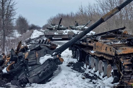Російським танкам позривало башти в Україні. Фото