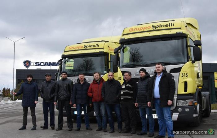 Аграрии продолжают пополнять автопарки грузовиками Scania