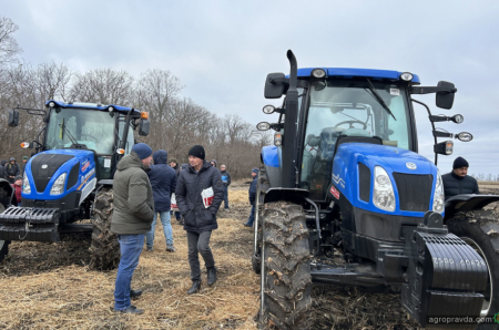 На Харківщині в грудні пройшов День поля New Holland