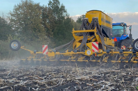 На Харківщині пройшли випробування сівалки Claydon Hybrid