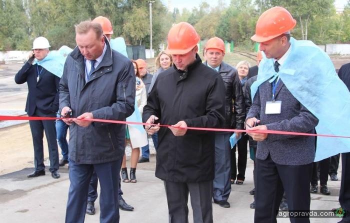 В Украине открыли новый завод по производству удобрений