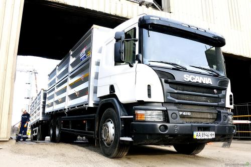 Scania представляет высокие технологии и в Украине