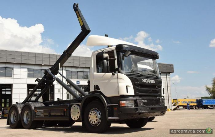 Scania поставила в Украину партию внедорожных контейнеровозов