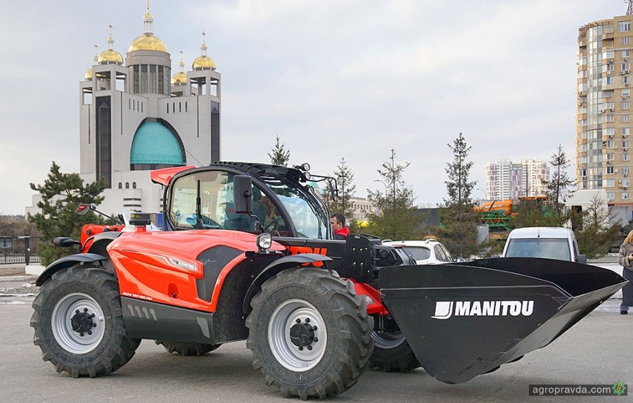 Первый тест-драйв нового поколения Manitou MLT NewAg в Украине. Видео