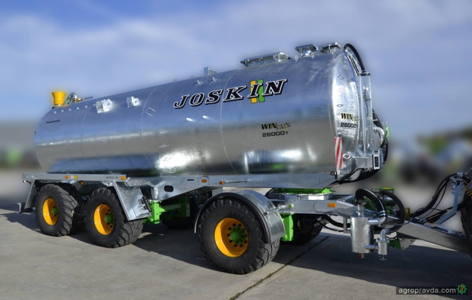Joskin представил новую цистерну для транспортных перевозок