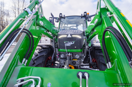 В Україну ексклюзивно поставили унікальний трактор Fendt 211S Vario