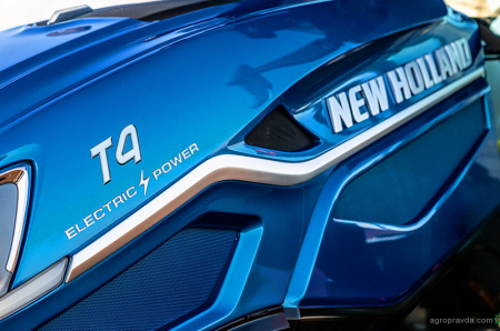New Holland показав новий автономний електротрактор 