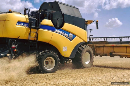 Жнива на Півдні — в самому розпалі. Як працюють комбайни New Holland