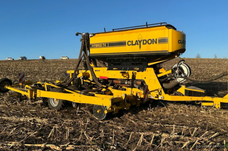 Як пройшов посів озимої пшениці сівалкою Claydon Hybrid T4 на полях Івано-Франківщини