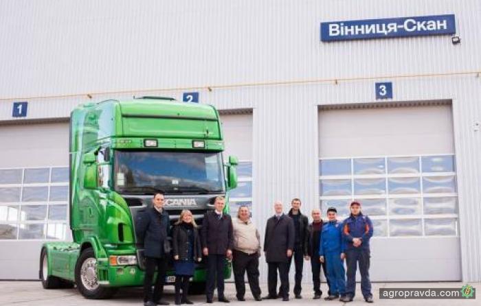 Scania открыла сервисный центр в Виннице