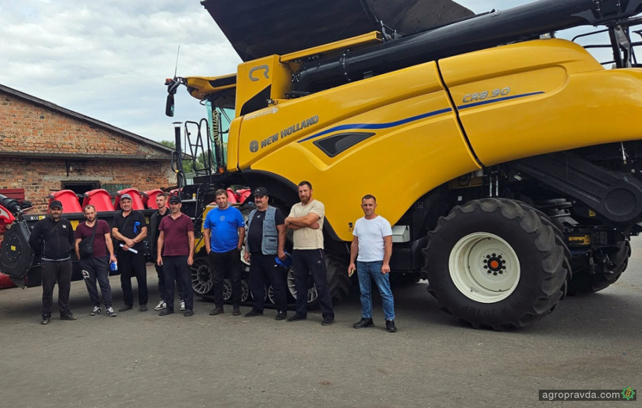 New Holland продовжує навчання господарств щодо продуктивності комбайнів