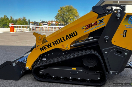 Представлено новий електричний міні-навантажувач New Holland C314X