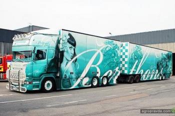 Как шведы украшают свои грузовики. Фото