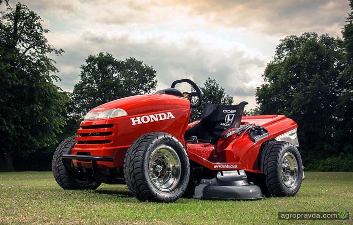 Новая газонокосилка Honda разгоняется до 100 км/ч всего за 4 с