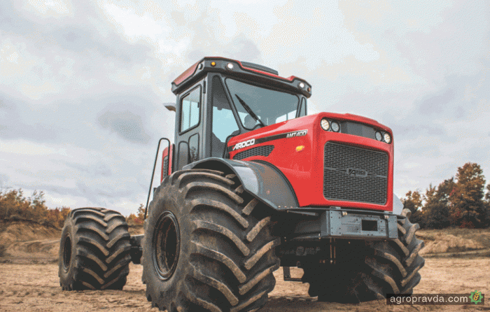 ARDCO представил сочлененный трактор AMT 400
